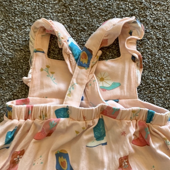 Angel Dear Cowgirl Boots Dress and Bloomer set 18-24M - Picture 4 of 7